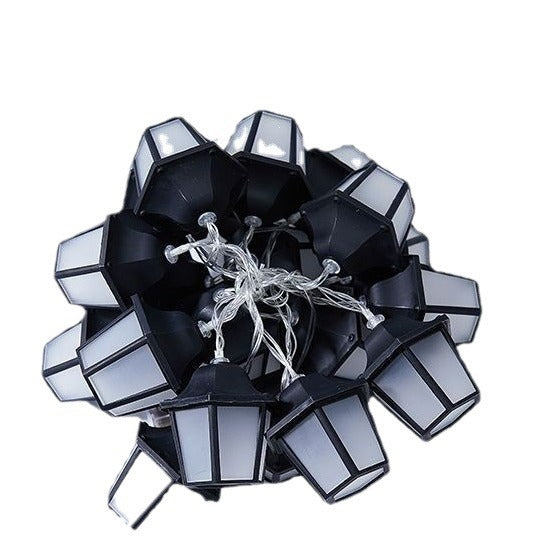 Led Lighting Chain Solar Retro Lamp Garden Villa Decoration